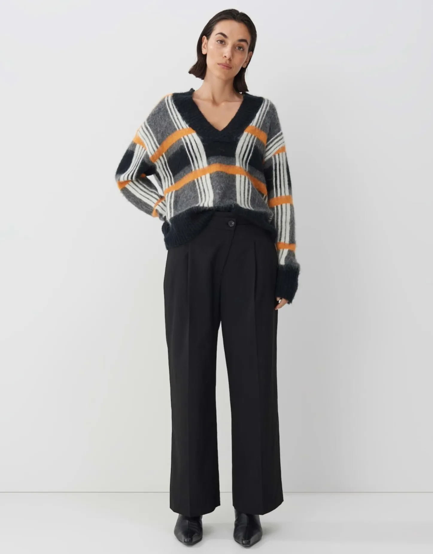 Frau someday Fashion Broeken>Bandplooibroek Casym