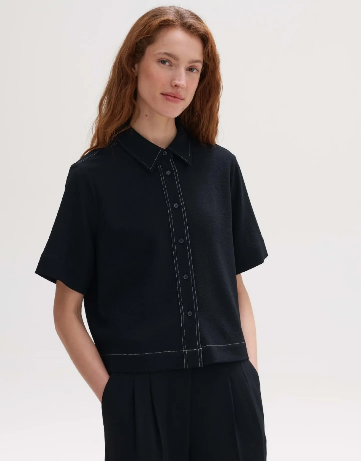Frau someday Fashion Blouses>Blouse Met Korte Mouwen Femsa