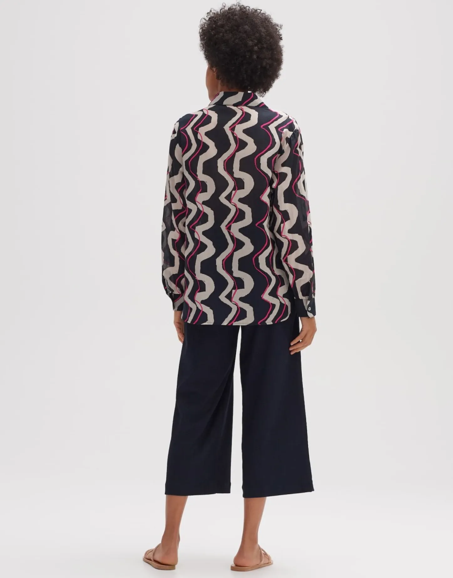 Frau someday Fashion Blouses>Blouse Met Print Fumine Wave