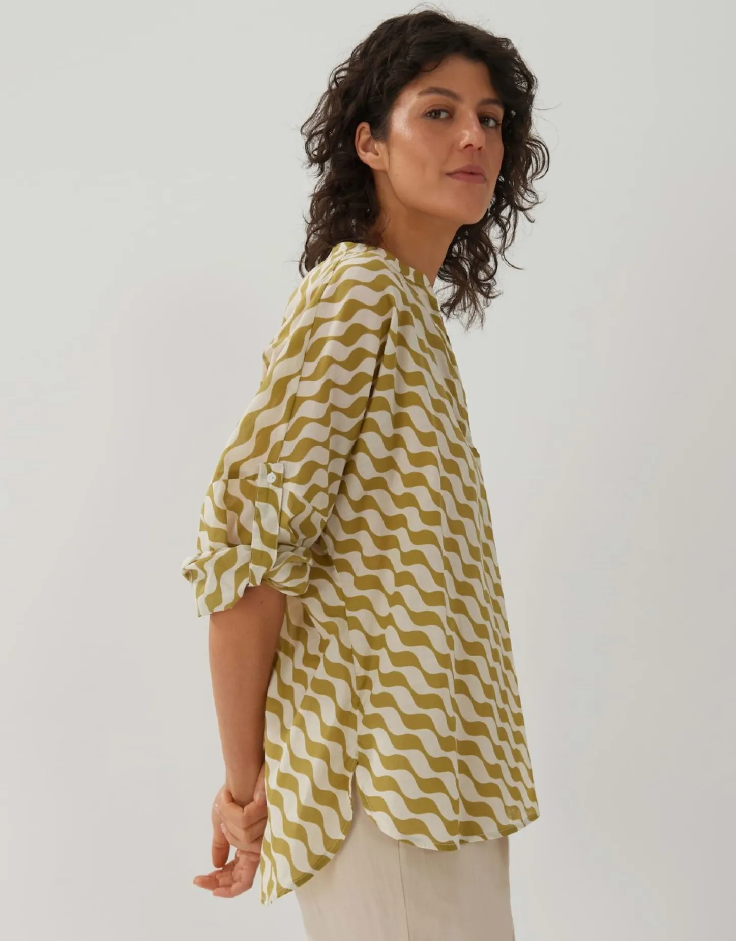Frau someday Fashion Blouses>Blouse Met Print Zomi Print