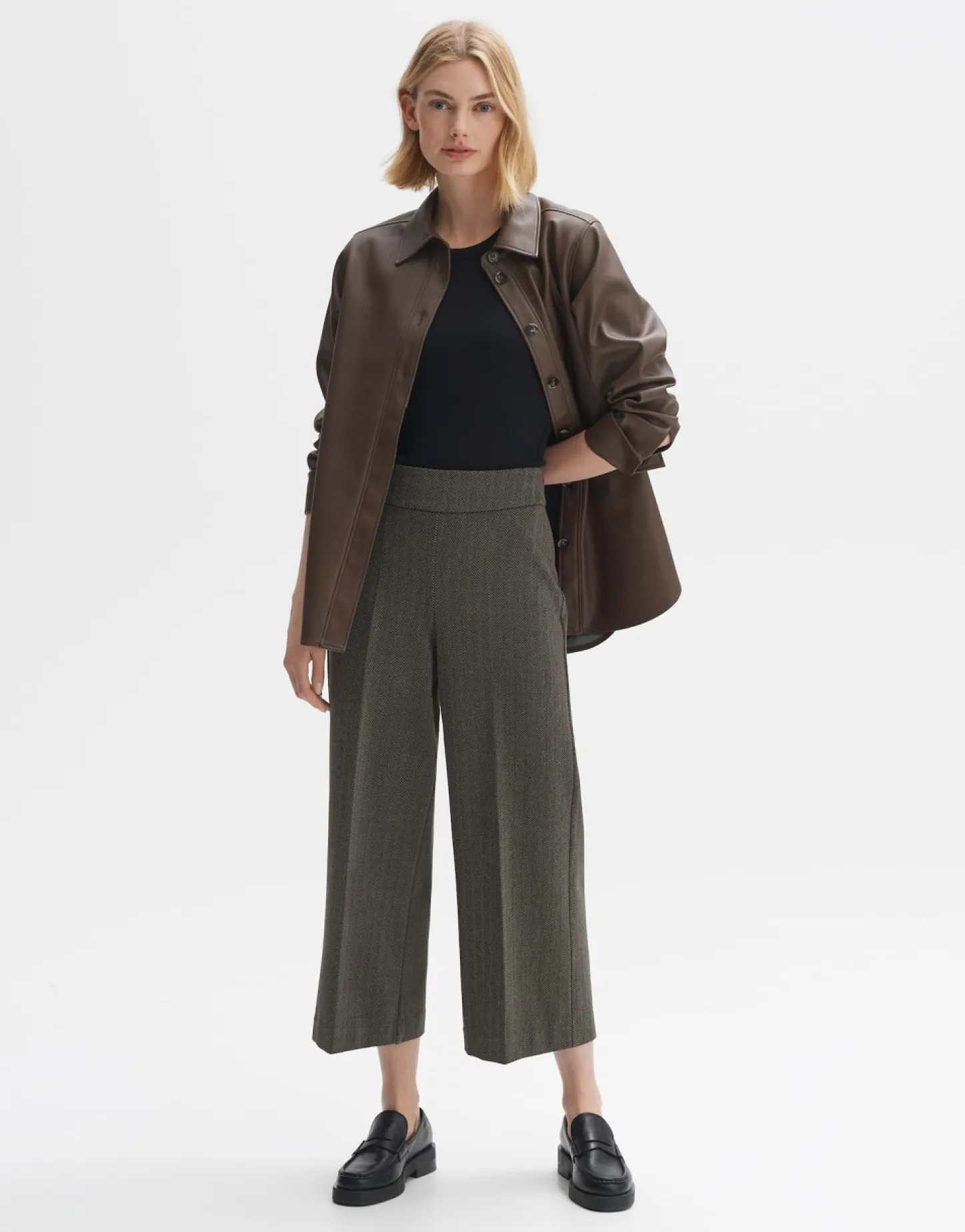 Frau someday Fashion Broeken>Culotte Misha Herringbone
