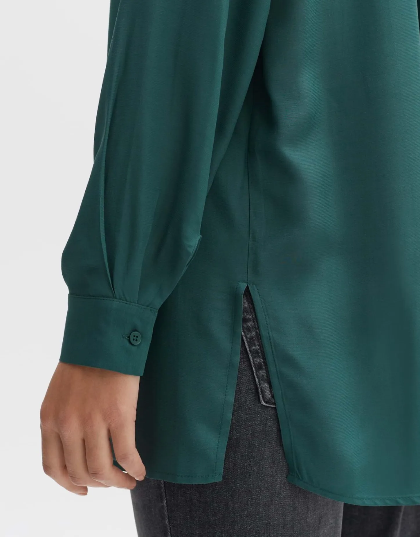 Frau someday Fashion Blouses>Lange Blouse Facura