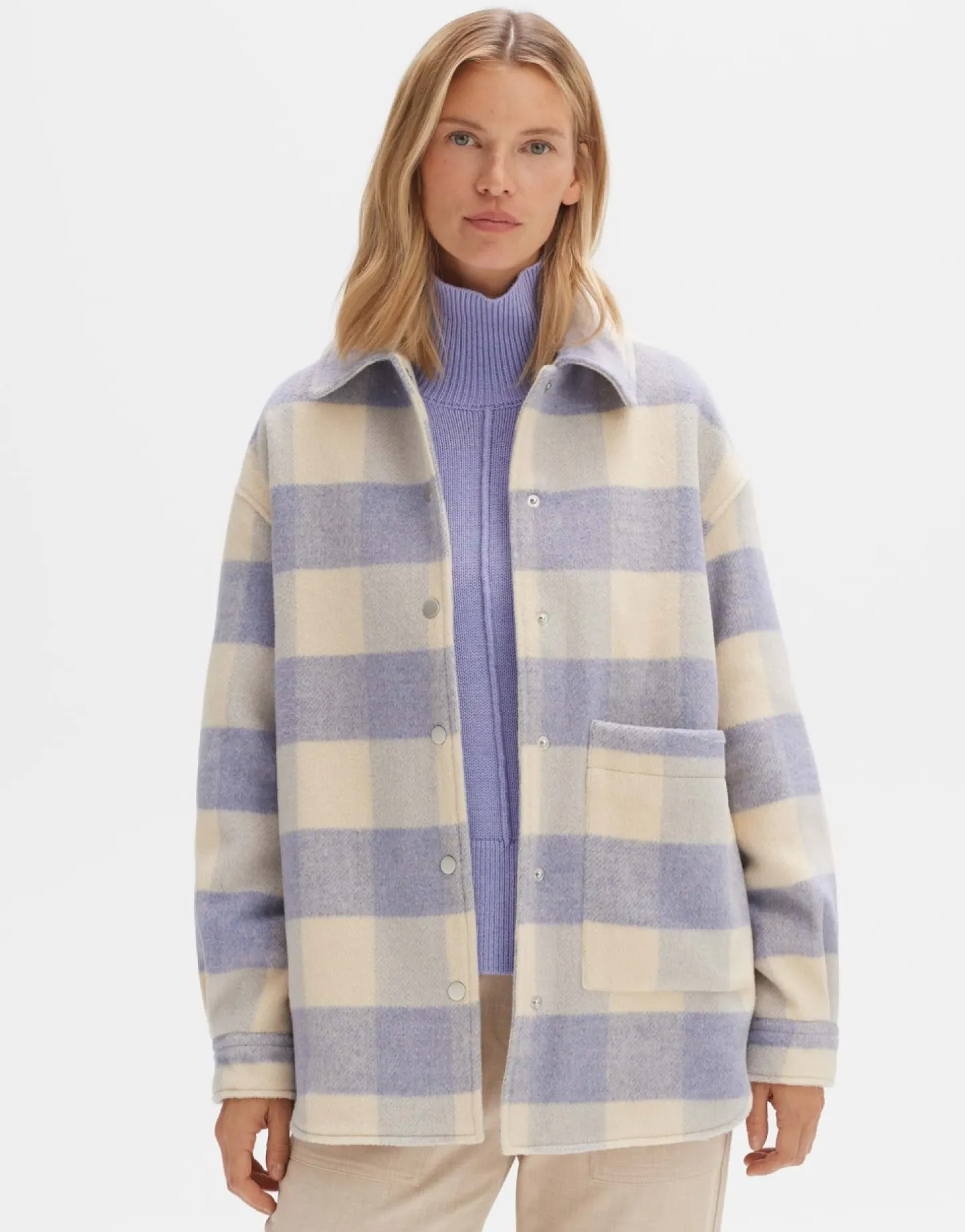Frau someday Fashion Blazer Vesten>Overhemd Julola Check