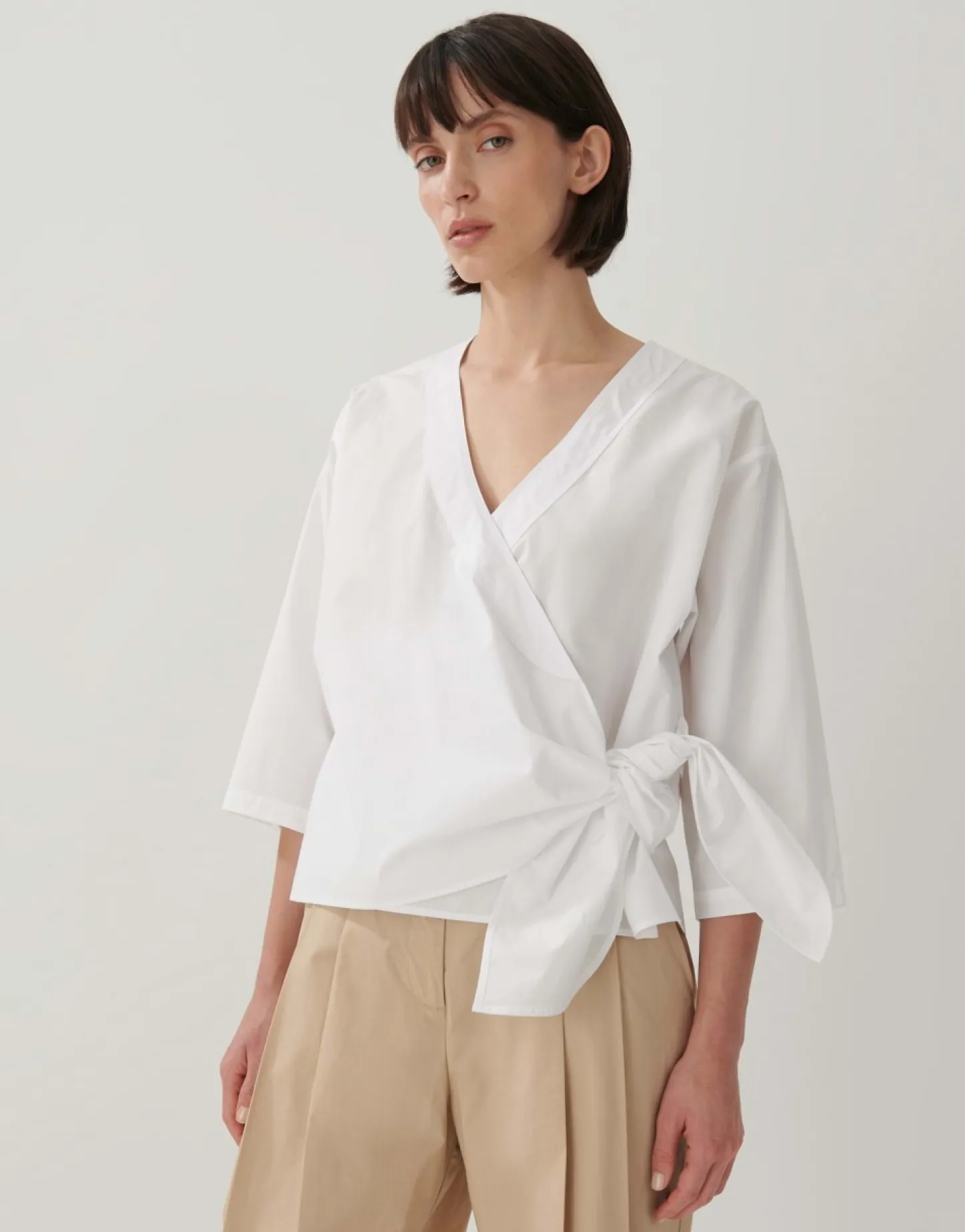 Frau someday Fashion Blouses>Wikkelblouse Zayala